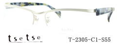日本製メガネTSETSE2305-1-S55