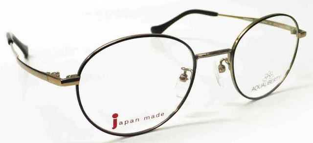 流行りの眼鏡フレームアクアリバティ22500-GD/正規販売店全国対応JR 
