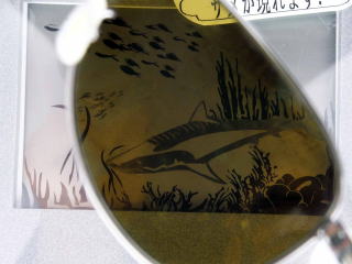 偏光サングラスで「偏光レンズの見え方ボード」でサメが見えましたけど！？