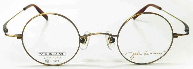サングラス/メガネ【新品】眼鏡フレーム John Lennon