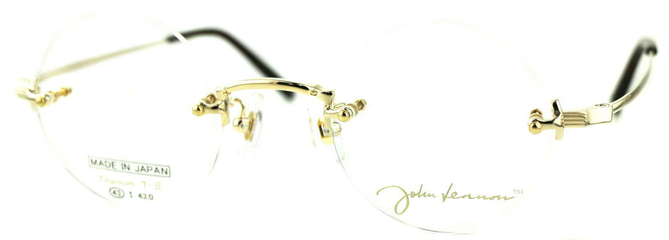 ふちなしメガネ丸ジョンレノン1127-1