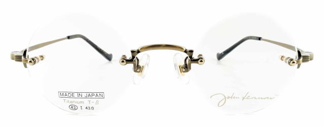 丸メガネリムレスジョンレノン1127-3