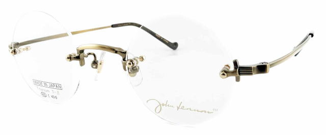 丸メガネリムレスジョンレノン1127-3