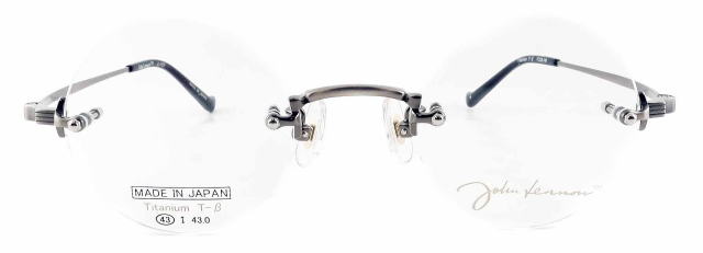 フチなし丸メガネレンズジョンレノン1127-4