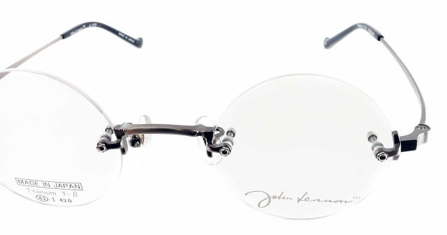 フチなし丸メガネレンズジョンレノン1127-4