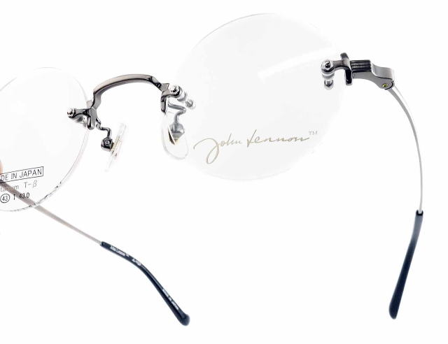 フチなし丸メガネレンズジョンレノン1127-4