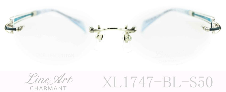 中条あやみメガネラインアート1747-BL-S50