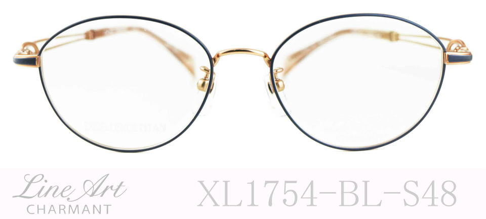 中条あやみメガネラインアート1754-BL-S48
