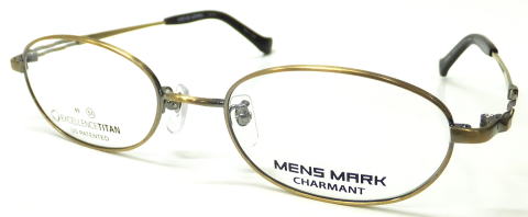《定価28,000円》MENSMARK／メンズマーク　ゴールド×ブラック　メガネ