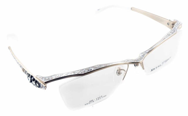 メタルエッジメガネフレーム1045-C1-S56