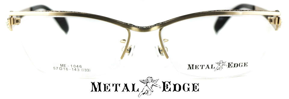 メタルエッジメガネフレーム1046-C1-S57