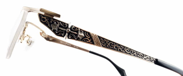 メタルエッジメガネフレーム1046-C1-S57