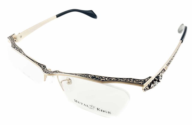 メタルエッジメガネフレーム1046-C1-S57