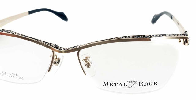 メタルエッジメガネフレーム1046-C1-S57