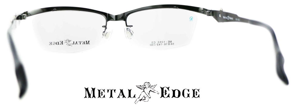 ヤクザのメガネメタルエッジ1050-C3-S56