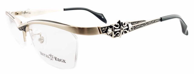 悪そうなメガネフレームメタルエッジ1050-C1-S56