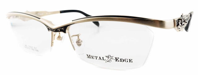 悪そうなメガネフレームメタルエッジ1050-C1-S56