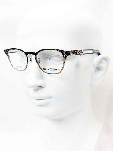 メタルエッジメガネフレーム1051-C1-S50