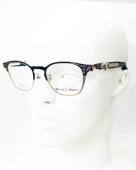 メタルエッジメガネフレーム1051-C1-S50