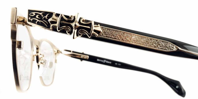 メタルエッジメガネフレーム1051-C1-S50