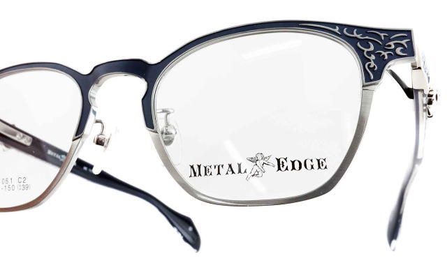 メタルエッジメガネフレーム1051-C2-S50