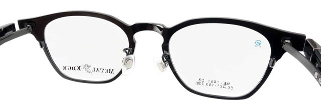 メタルエッジメガネフレーム1051-C3-S50