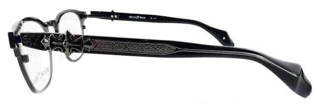 メタルエッジメガネフレーム1051-C3-S50