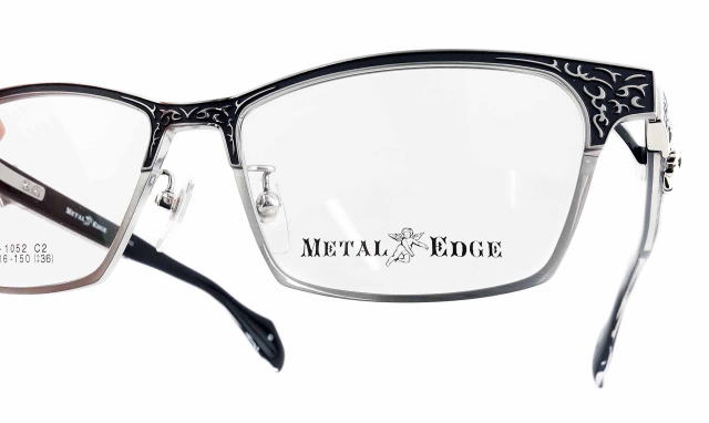 メガネフレームちょい悪メタルエッジ1052-C2-S56