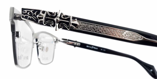 メガネフレームちょい悪メタルエッジ1052-C2-S56