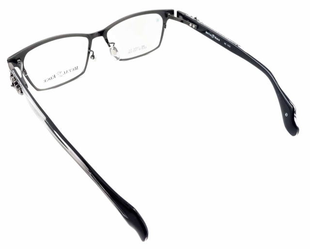 ちょい悪オヤジメガネフレームメタルエッジ1052-C3-S56