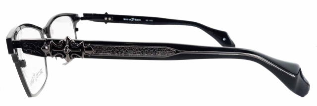 ちょい悪オヤジメガネフレームメタルエッジ1052-C3-S56
