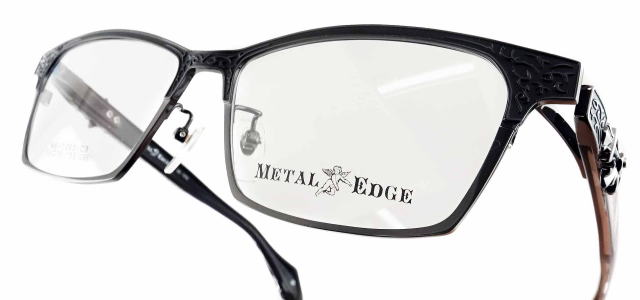 ちょい悪オヤジメガネフレームメタルエッジ1052-C3-S56