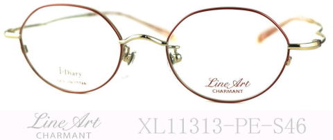 ラインアートメガネフレーム11315-PE
