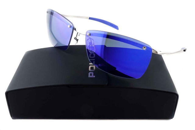 ポリス偏光サングラスミラーSPLT77J-579P-S60