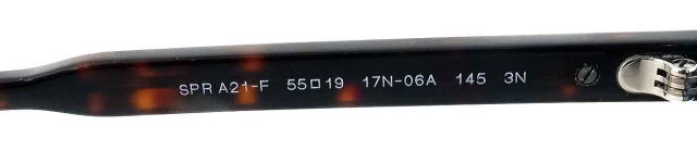 サングラスメンズプラダA21SF-17N06A-S55