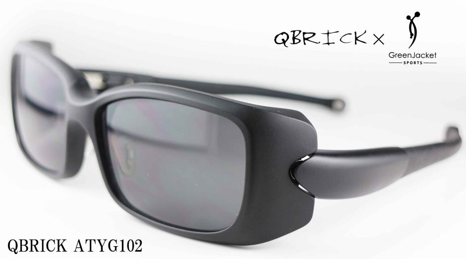 QBRICKキューブリックグリーンジャケットサングラス