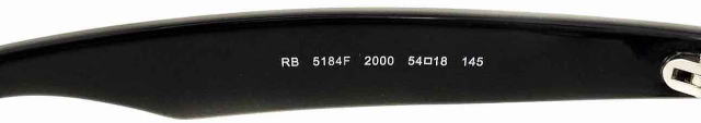 レイバンニューウェイファーラーメガネフレーム5184F-2000-S54