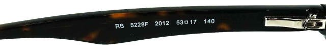 レイバンメガネフレーム5228F-2012-S53