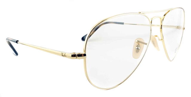 レイバンアビエーターメガネ6489-2500-S55