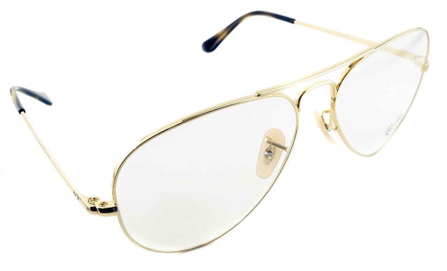 レイバンアビエーターメガネ6489-2500-S55