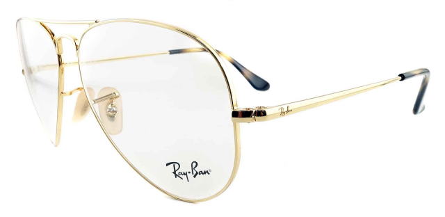 アビエーターメガネレイバン6489-2500-S58