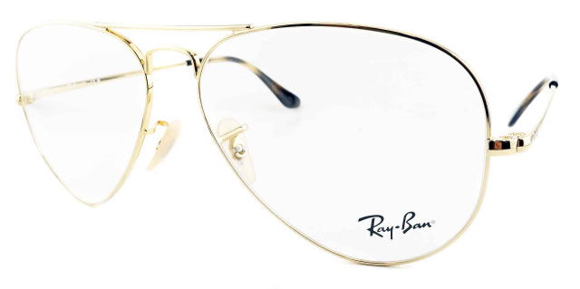 アビエーターメガネレイバン6489-2500-S58