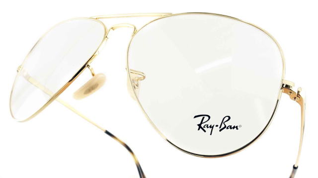 アビエーターメガネレイバン6489-2500-S58