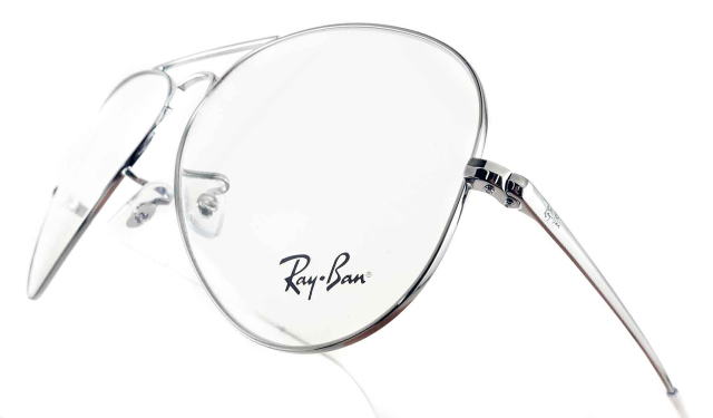 ナス型メガネレイバン6489-2502-S58