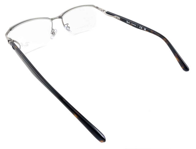 レイバンチタンフレームメガネ8779D-1252-S55