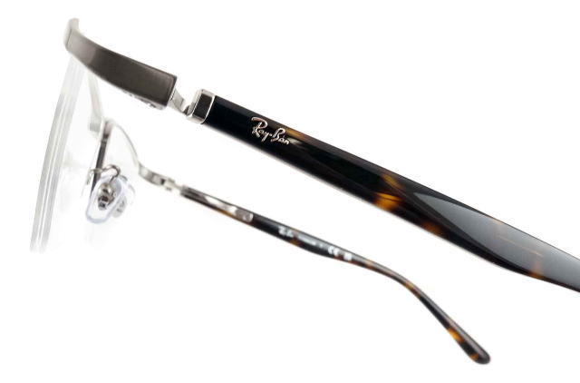 レイバンチタンフレームメガネ8779D-1252-S55