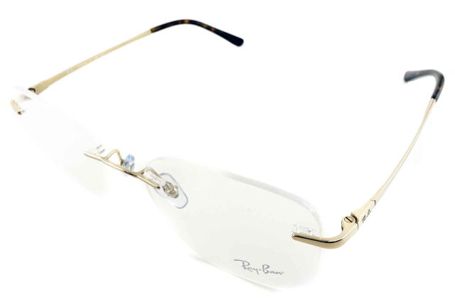 フチナシレイバンメガネフレーム8783D-1251-S52