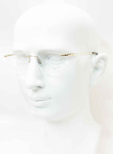 フチナシレイバンメガネフレーム8783D-1251-S52