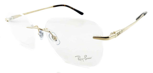 フチナシレイバンメガネフレーム8783D-1251-S52