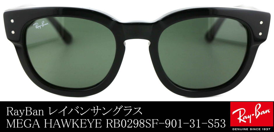 レイバンサングラス0298SF-901-31-S53